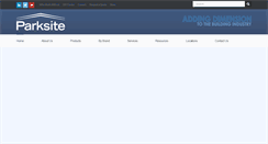 Desktop Screenshot of parksite.com