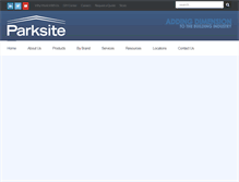 Tablet Screenshot of parksite.com